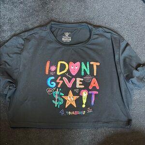 SHEIN Black Crop Top Stylish Essential